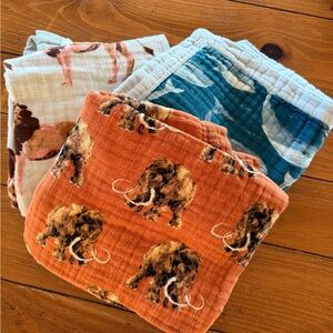 Milkbarn baby blankets big lovey size